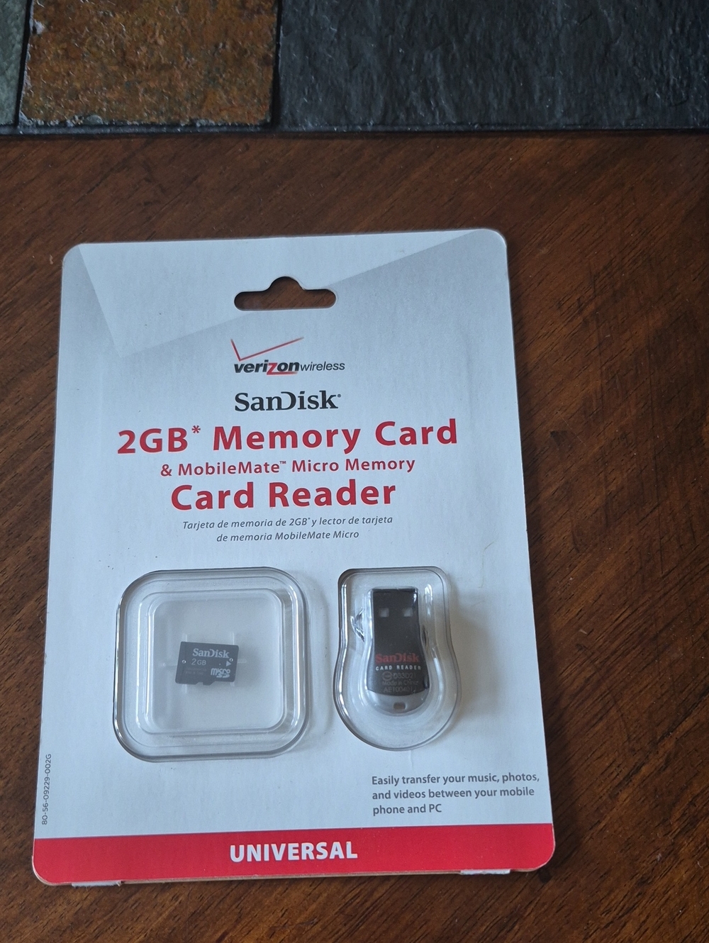 Andis Black Memory Card and Black/Red USB Card Reader New